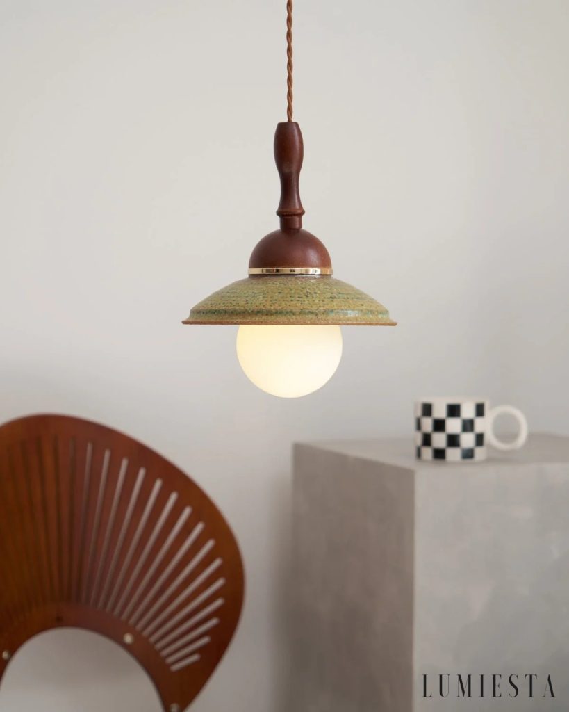 Cannia - lampa wisząca ceramiczna Ø 22–23 cm