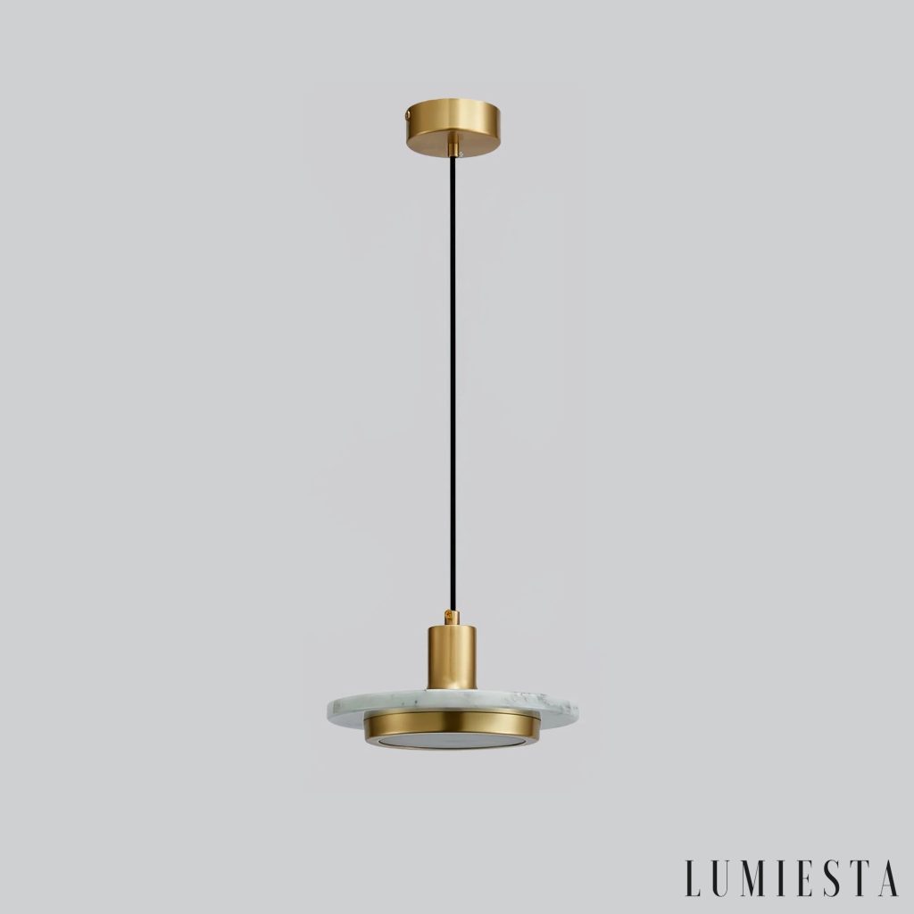 Crisia - lampa wisząca marmurowa Ø 20 cm