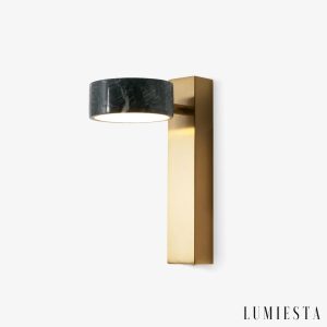 Estia - kinkiet ścienny marmurowy Ø 10 cm