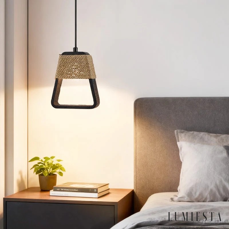 Goralia - lampa wisząca z trawertynu Ø 15 cm