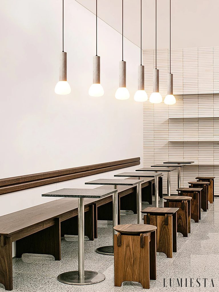Macia - lampa wisząca trawertynowa Ø 12–50 cm