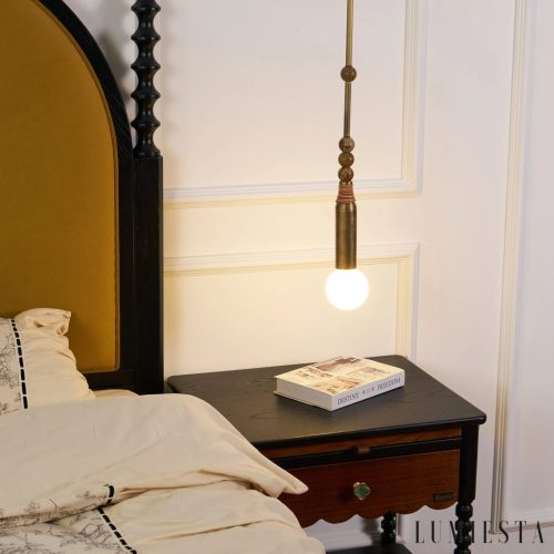 Magmaria - lampa wisząca marmurowa Ø 8 cm