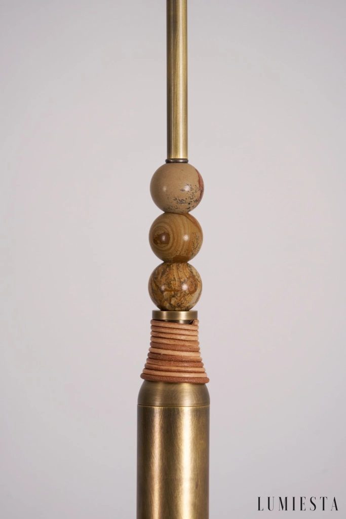 Magmaria - lampa wisząca marmurowa Ø 8 cm