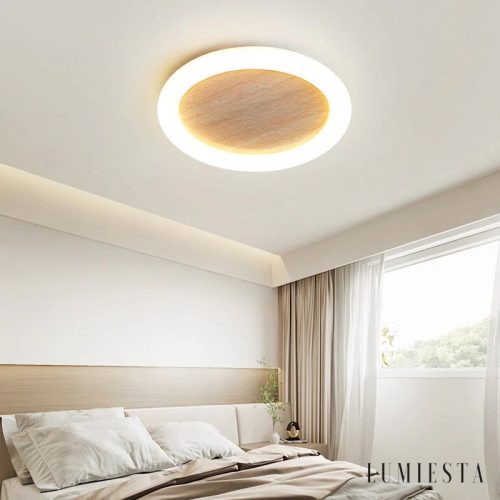 Metropia - lampa sufitowa plafon trawertynowy Ø 33–50 cm