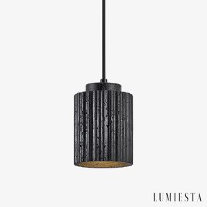 Zaragia - lampa wisząca trawertynowa Ø 12 cm