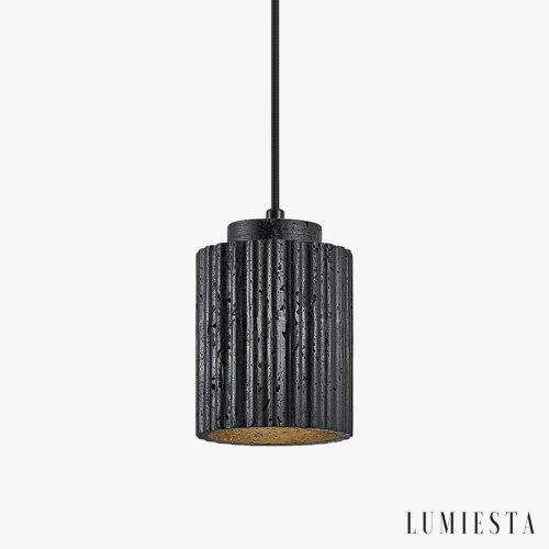 Zaragia - lampa wisząca trawertynowa Ø 12 cm