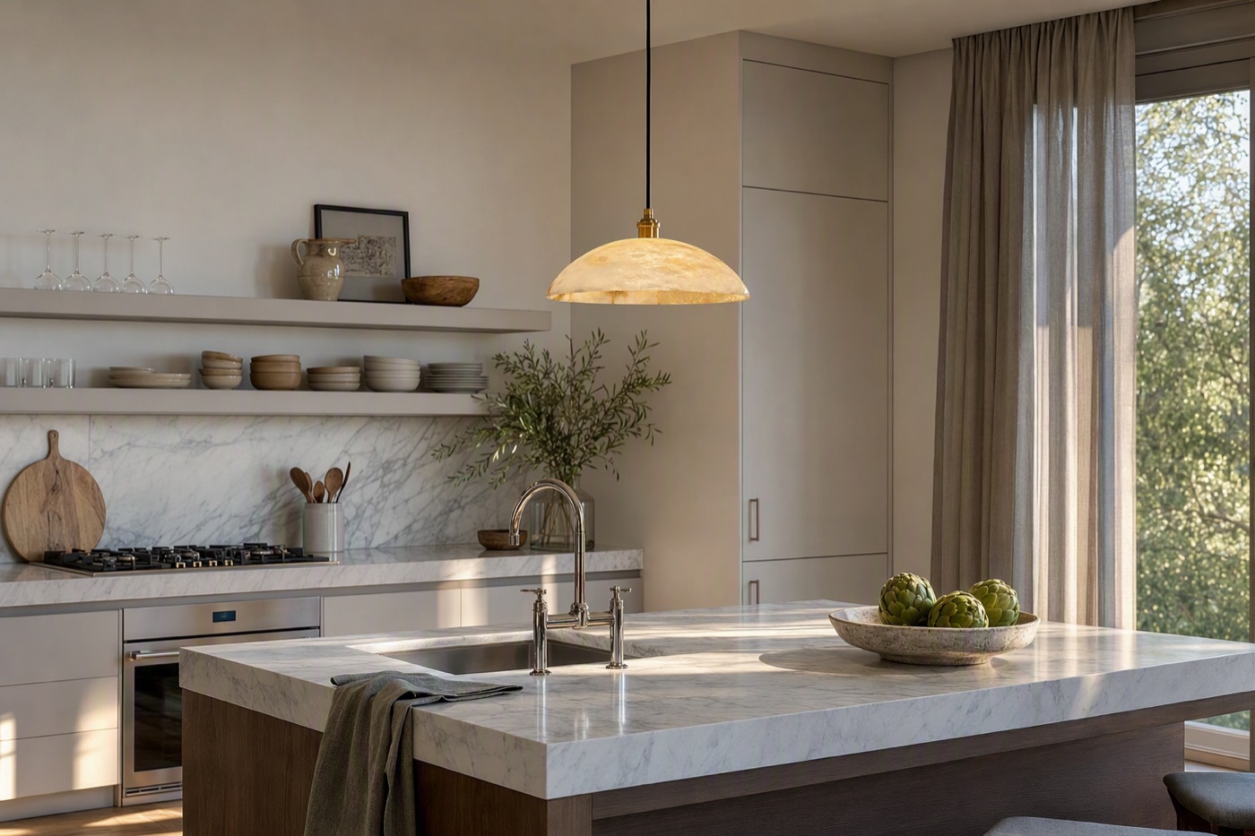 Lámparas Lumiesta en un proyecto de interiorismo