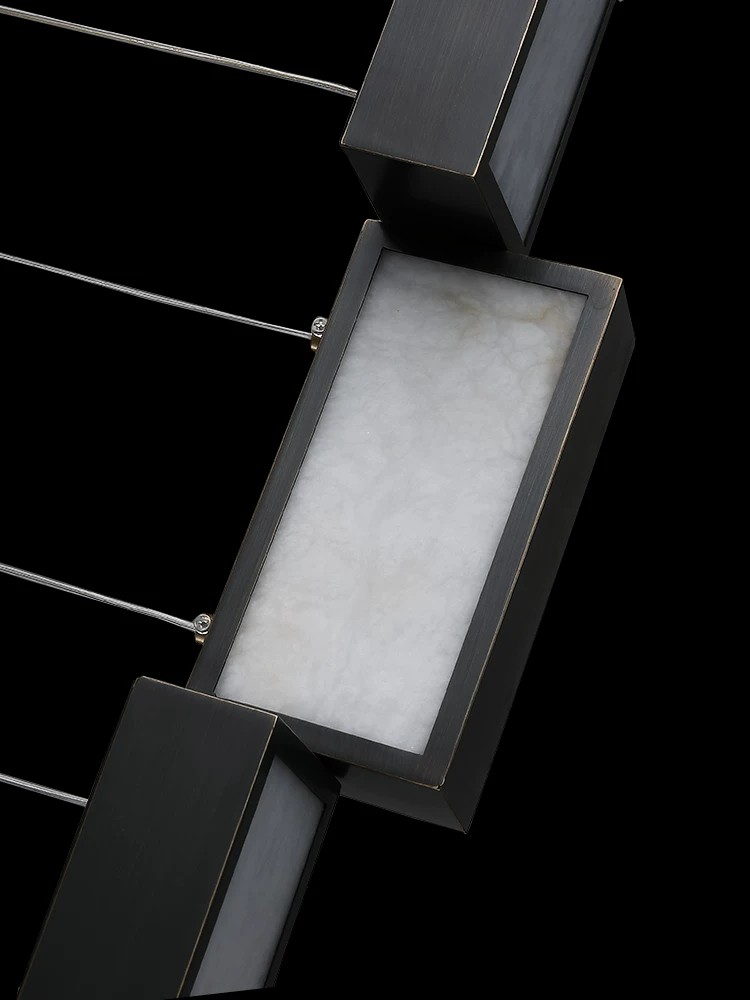Brasia - lampa wisząca alabastrowa 100 cm