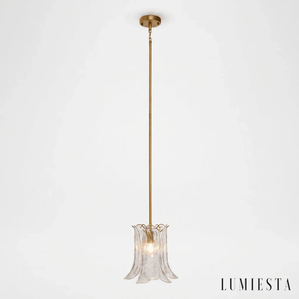 Dorsoduro - lampa wisząca szklana Ø 30 cm - widok całej bryły