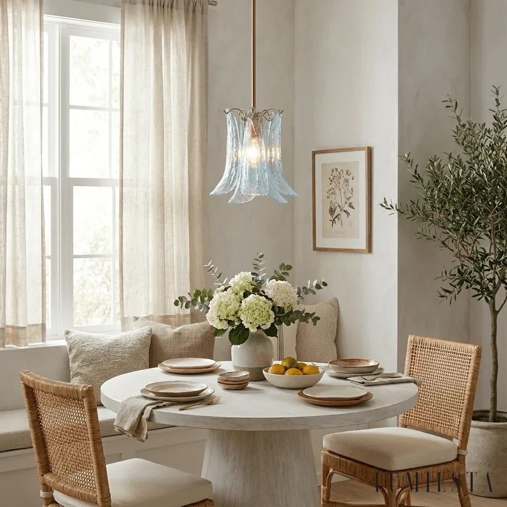 Dorsoduro - lampa wisząca szklana Ø 30 cm - detal montażu