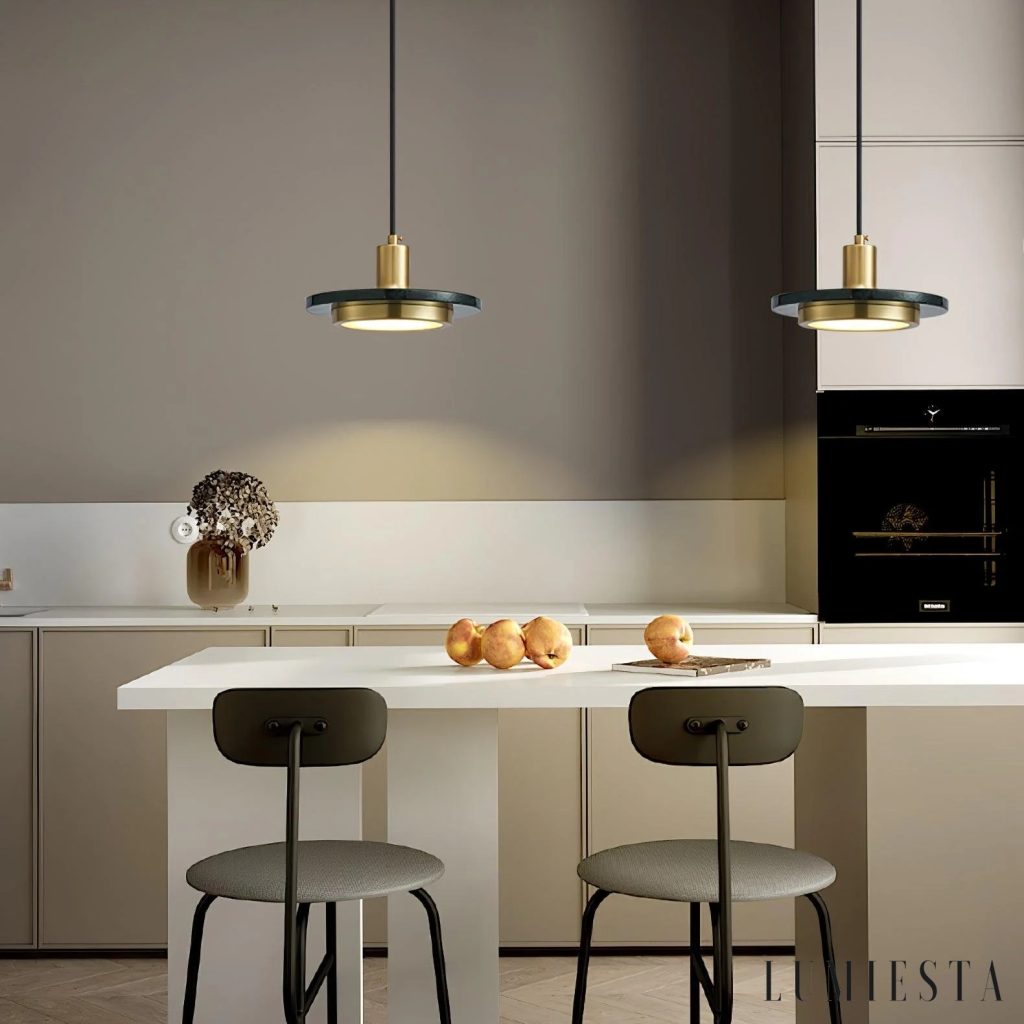 Crisia - marble pendant light Ø 20 cm