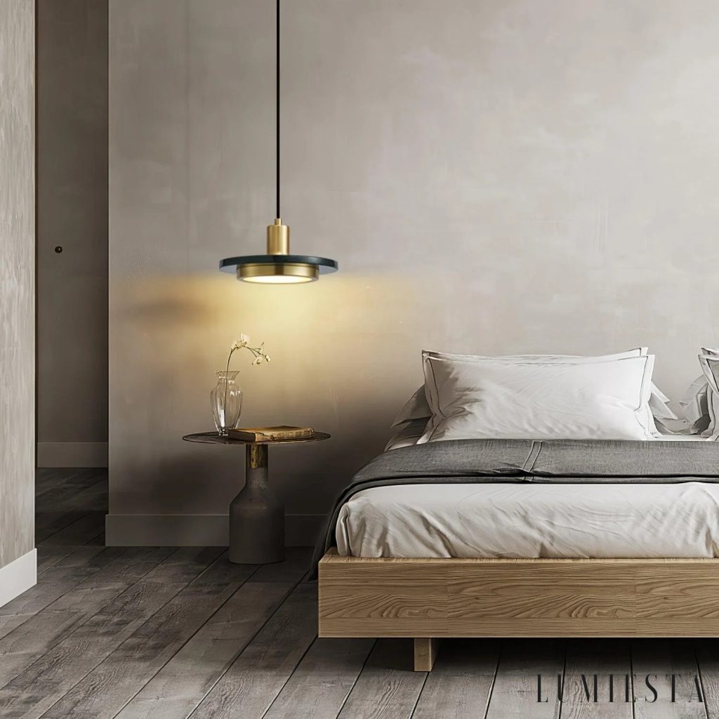 Crisia - marble pendant light Ø 20 cm