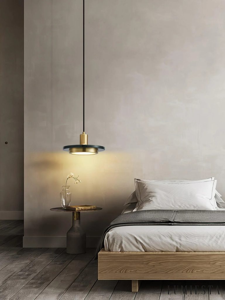 Crisia - marble pendant light Ø 20 cm