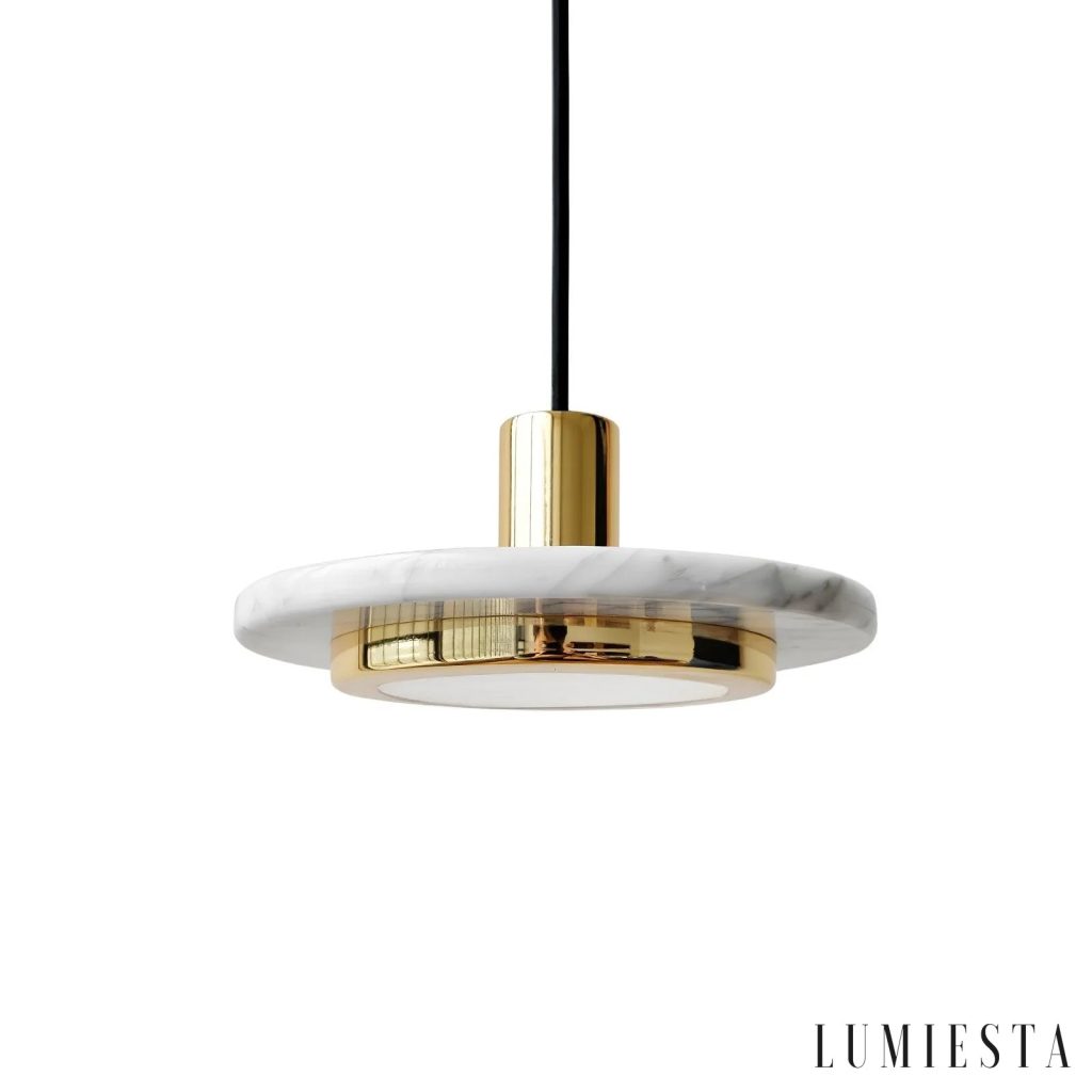 Crisia - marble pendant light Ø 20 cm