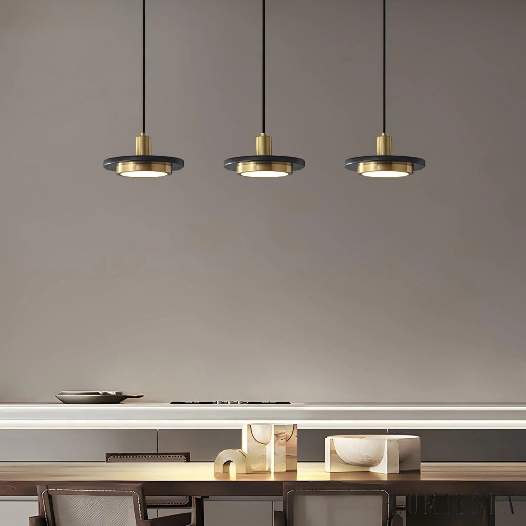Crisia - marble pendant light Ø 20 cm