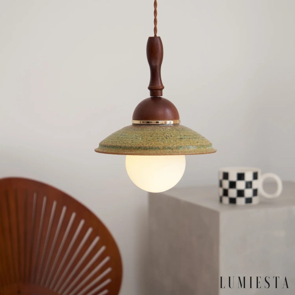 Cannia - ceramic pendant light Ø 22-23 cm