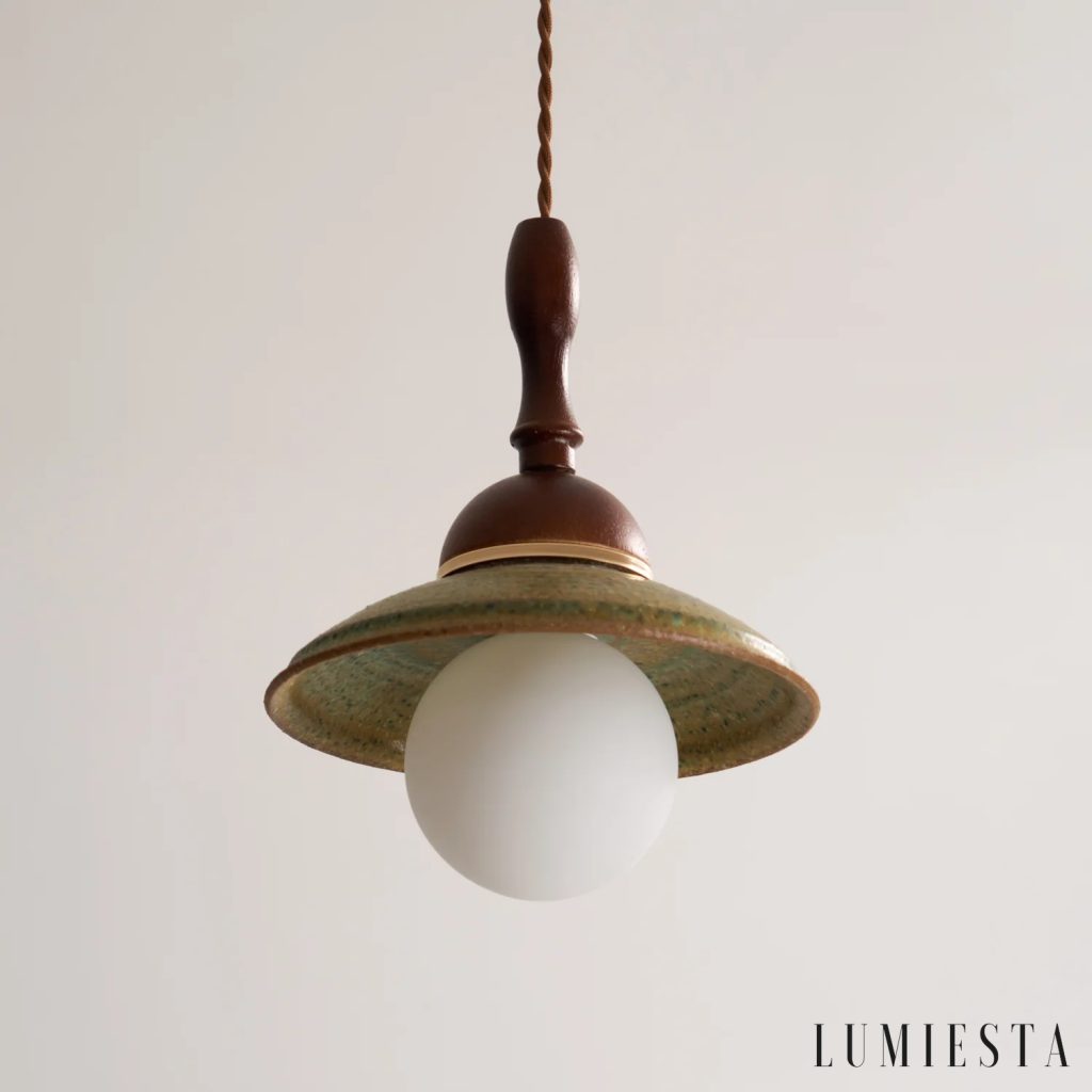 Cannia - ceramic pendant light Ø 22-23 cm