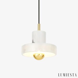 Aurestria - marble pendant light Ø 18 cm