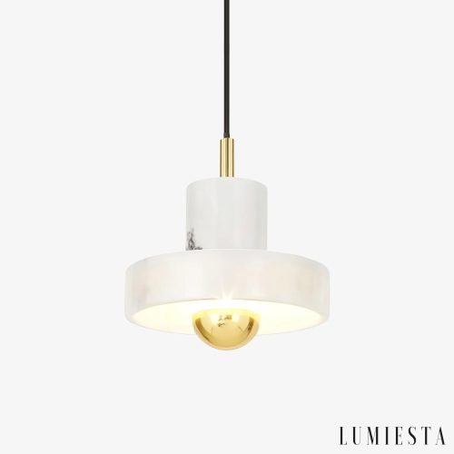 Aurestria - marble pendant light Ø 18 cm