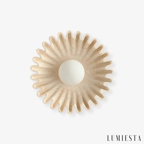 Monsaria - marble wall light Ø 32 cm