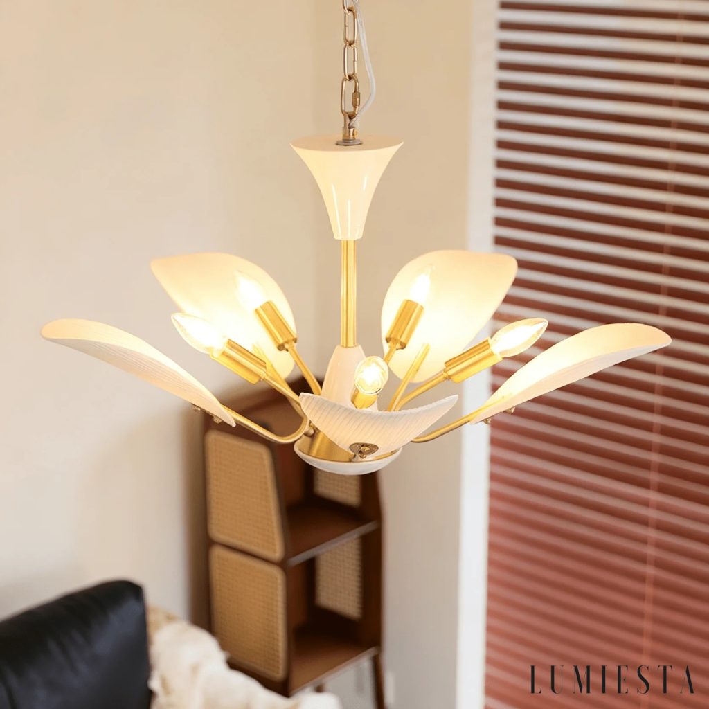 Cartia - round ceramic chandelier