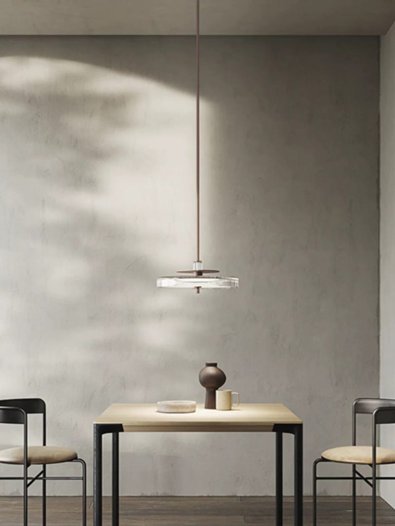 Vestia - copper pendant light Ø 44 cm