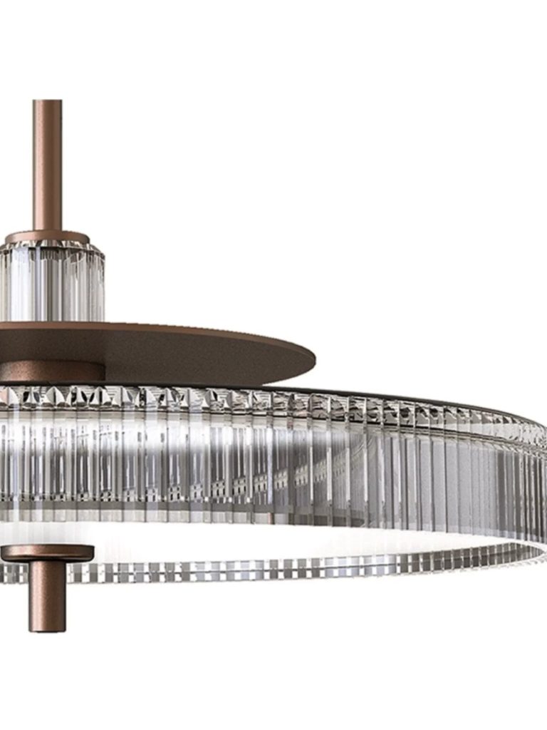 Vestia - copper pendant light Ø 44 cm