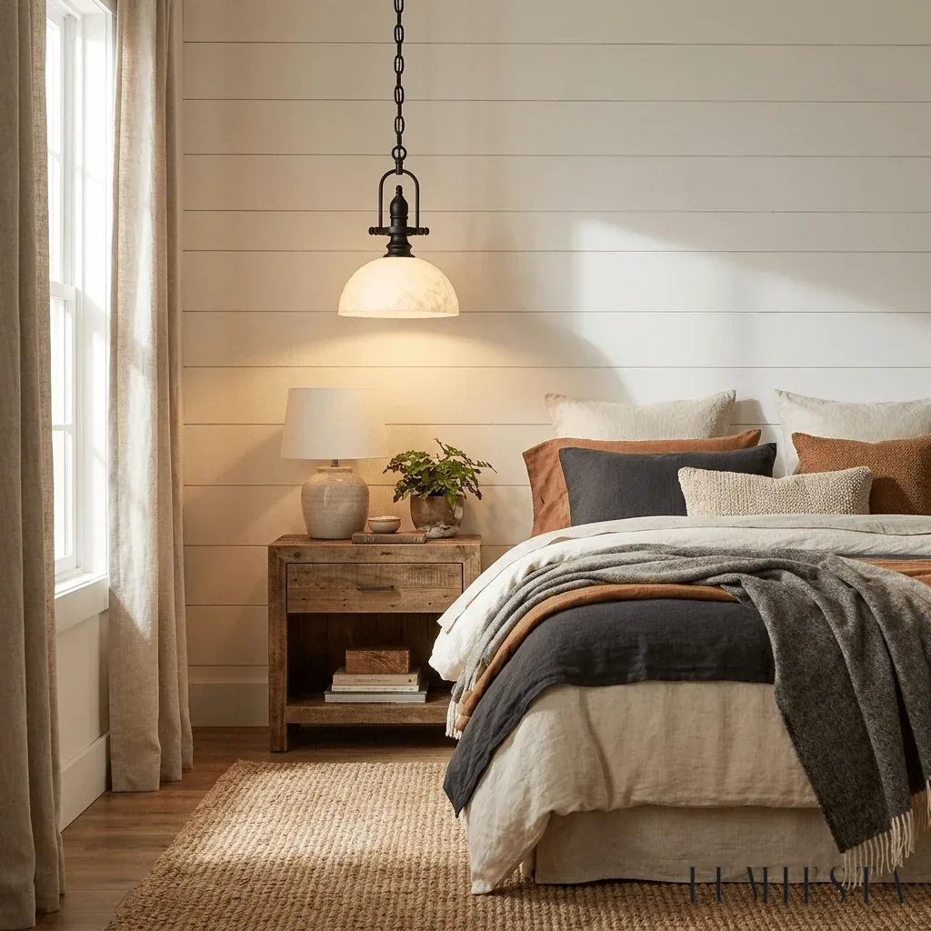 Cortona - alabaster dome pendant light - in an interior setting
