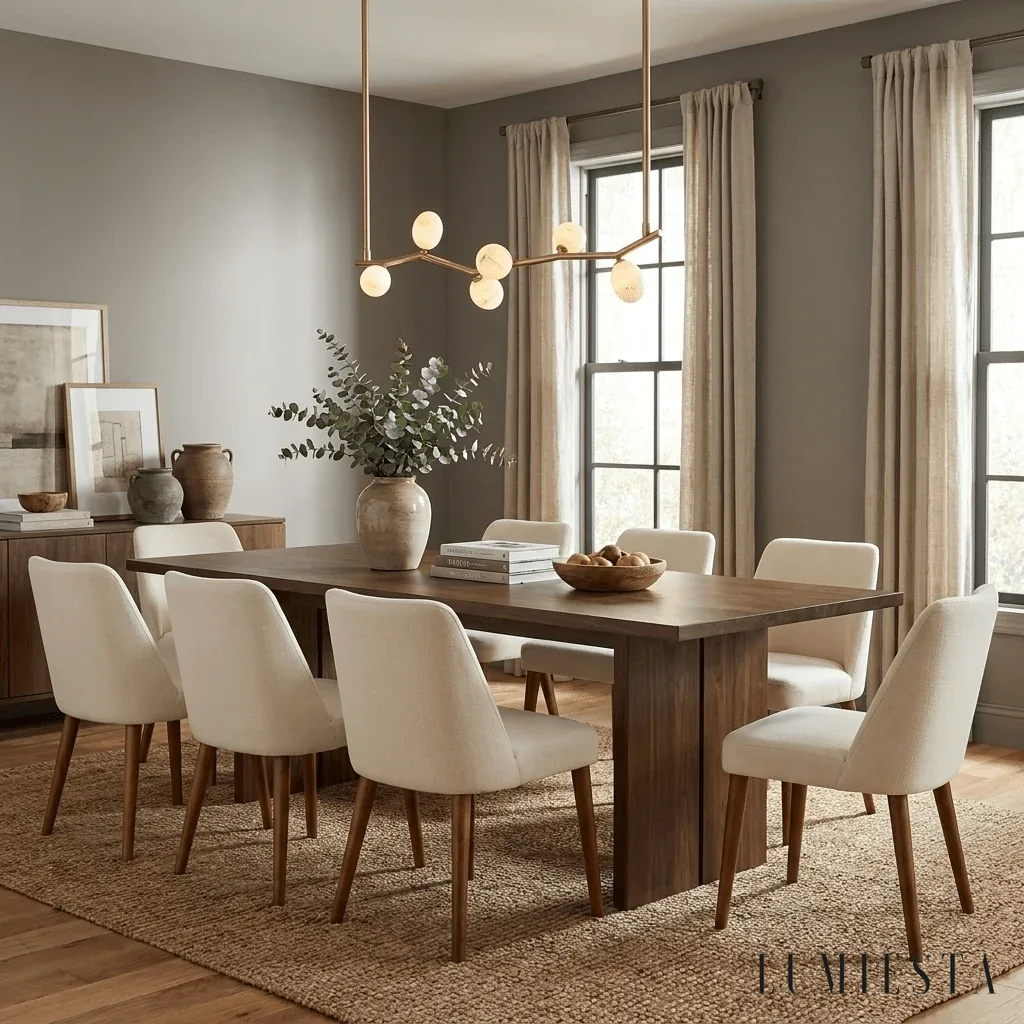 Scansano - alabaster chandelier shaped like a copper branch - shade and base detail