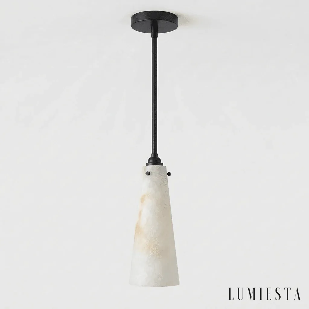 Ubeda - alabaster cluster pendant light - in daylight