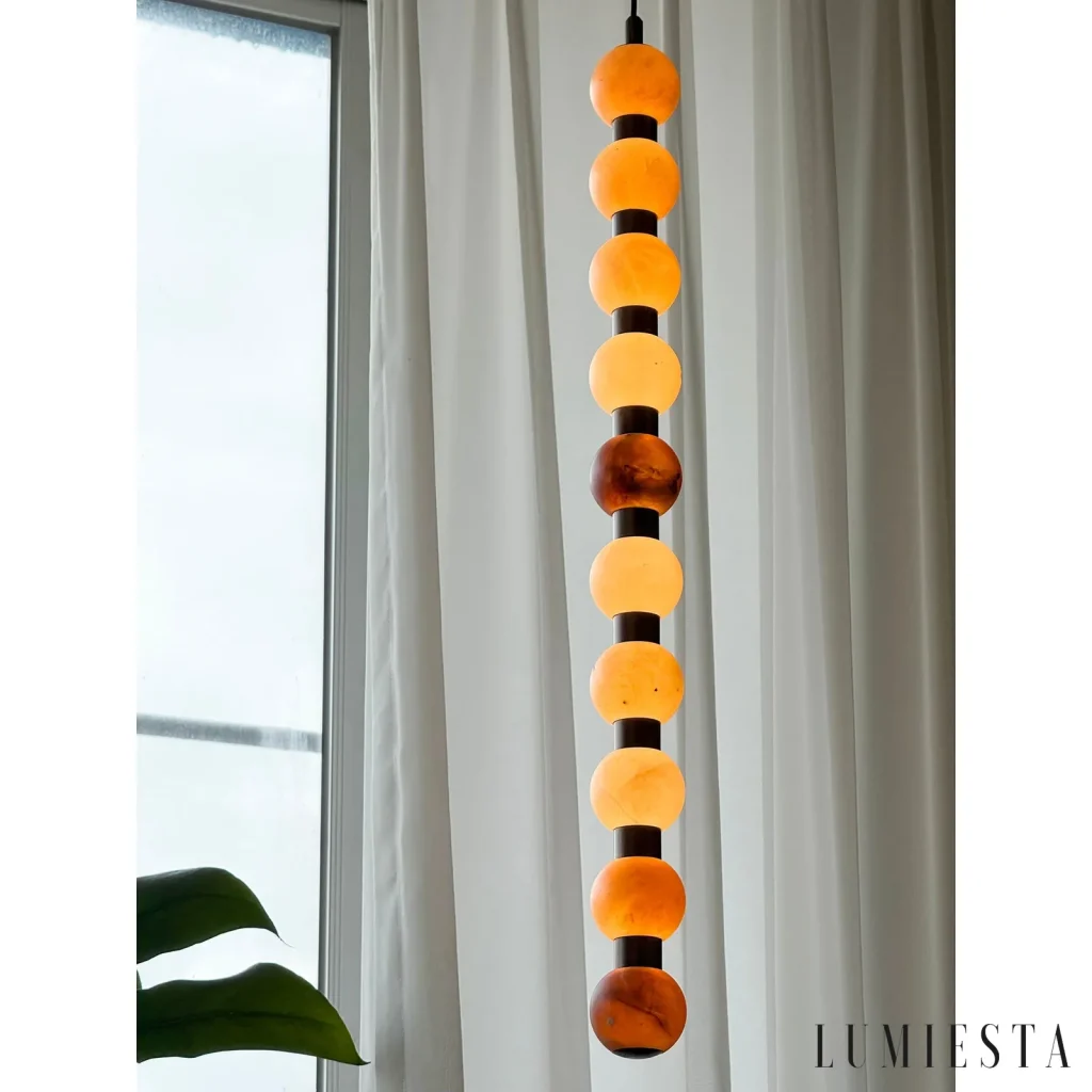 Estremoz - multi-light alabaster pendant lamp - in daylight